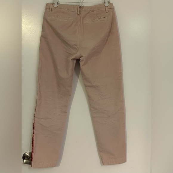 Sundry Super comfy corduroy pink pants with stripes on leg - Picture 2 of 4